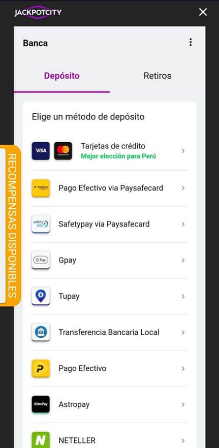 Deposita fondos en tu cuenta