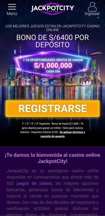 Elige un casino