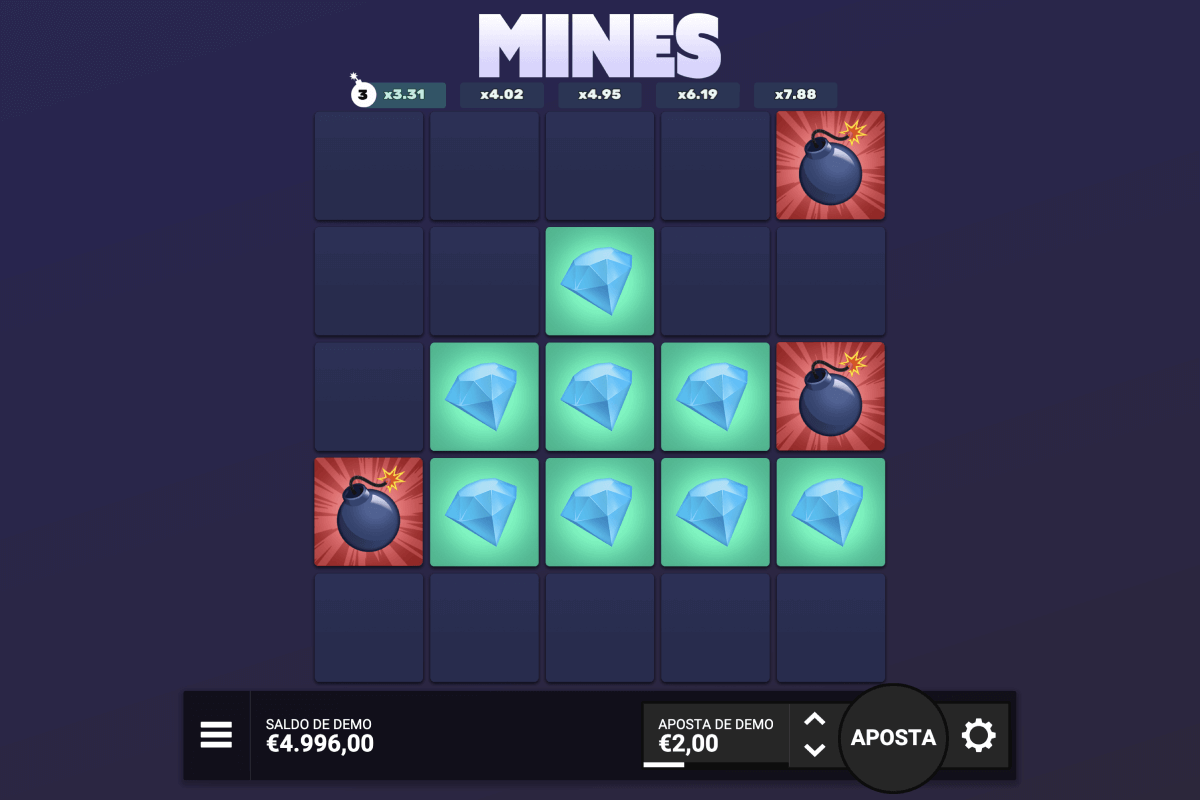 mines dare2win hacksaw gaming 
